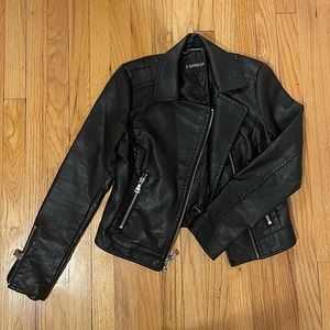 Express Pleather Jacket - Small